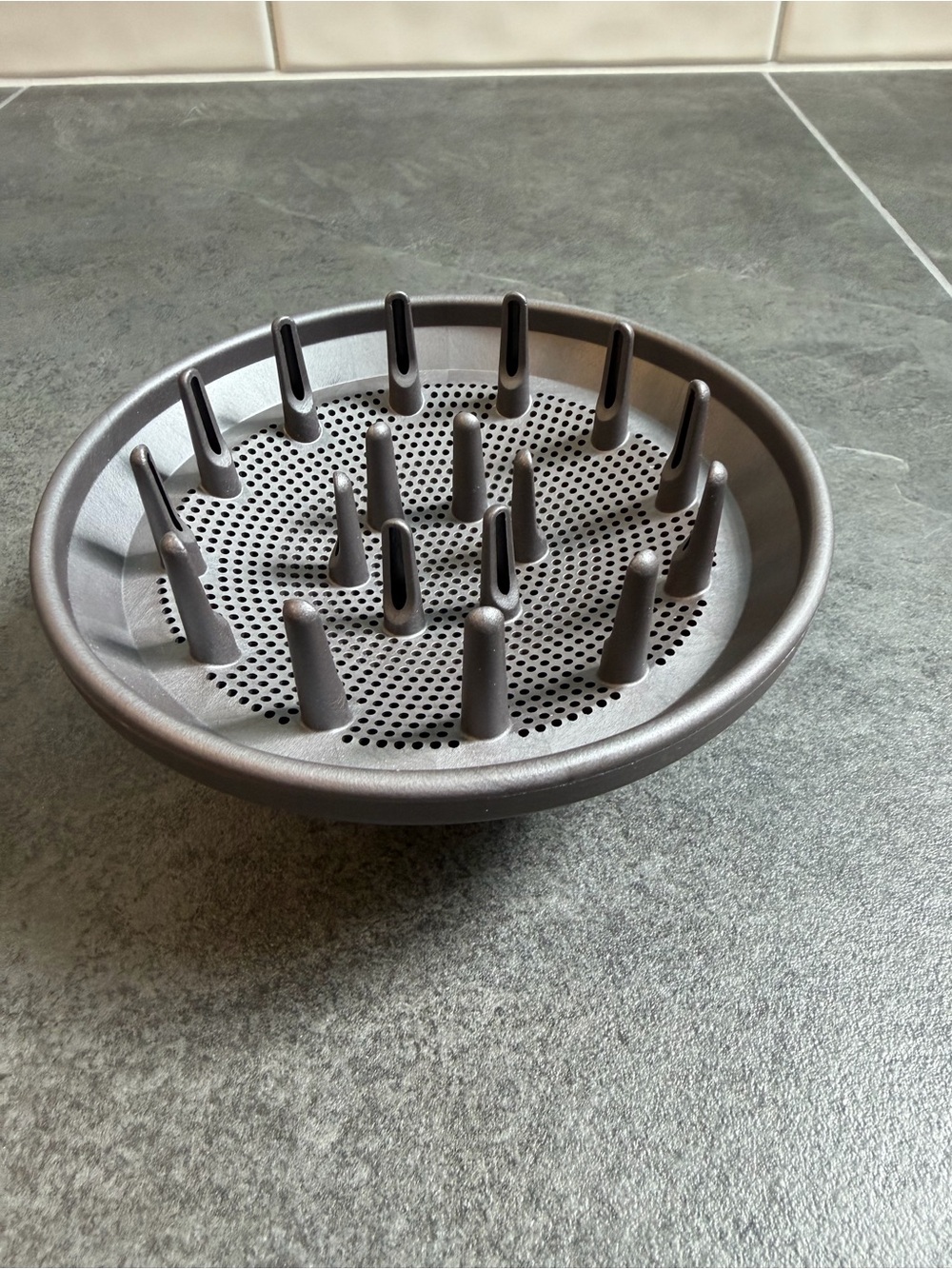 Dyson Supersonic Hair Dryer Diffuser Attachment in Iron - Picture 2 of 3